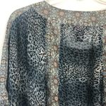 Fire Los Angeles  Animal Print Square Neck Top Size M Photo 6