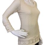 Max edition Edition Sheer Ruffle Top Photo 2