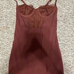 Urban Outfitters Brown Corset Mini Dress Photo 2