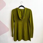New York & Company Sweater Dress Vintage Y2K 2000s Glam Indie Sleaze Green Small Photo 1