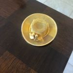 Vintage Cow Girl Hat Brooch Photo 2