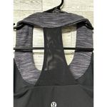 Lululemon  Scoop Me Up Built In Bra Racerback Tank - Black&Purple / Size 4 Photo 2