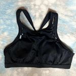 Athleta  High Neck Loop Bikini Top in Black PADDED Bust Size 36 B/C BEACH VACAY Photo 3