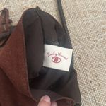 Lucky Brand  Foxy Lady Fringe Brown Suede Crossbody Purse Bag Photo 6