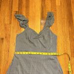 Live to be Spoiled Powder Blue Ruffle Smocked Textured Mini Dress Womens Large Photo 1