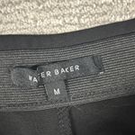 Walter Baker  Pants Womens Medium Black Fluted Bell Bottom Flare Pull On Stretch Photo 3