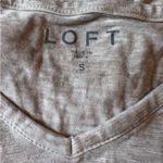 Loft ❤️ ruffle sleeve oatmeal tee shirt 🖤 Photo 1