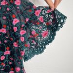 Anthropologie Moulinette Soeurs Embroidered Tunic Top Sheer Overlay Medium Photo 4