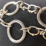 MICHAEL DAWKINS Sterling Silver Caviar Starry Night Link Toggle Necklace 18” Photo 7