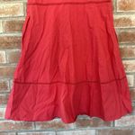 Draper James Button Up Shirt Dress Hot Pink Lattice Trim Size 6 Photo 8