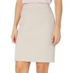 Grace Elements  Cream Midi Skirt In Stretch Material Size 8 Photo 2