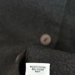 Josephine Chaus  Charcoal Grey Wool Cashmere Classic Button Blazer Size Petite 10 Photo 8