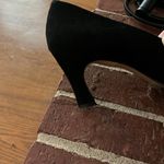 Chic Stylish Black Heels with Crystal Details Gently Used Condition Size 8 Photo 7