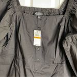 Danielle Bernstein Women's Puff Sleeve Mini Dress Black Photo 5