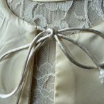 Vintage 80s Elaine’s Victorian Bridal Tea Midi Length Ivory Dress and Cape S White Photo 14