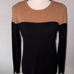 Premise  Color Block Ribbed Fitted Long Sleeve Top Size Medium Photo 0
