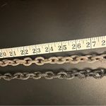 Chain Glittery Infinity Statement necklace Tri Photo 7