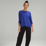 Lululemon  Back in Action Long Sleeve Shirt
In Psychic blue Photo 2