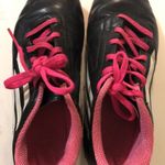 Adidas Black and Pink  Soccer Cleats Photo 1