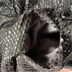 Alice + Olivia  Black Sequin Checkered Sleeveless Party Dress Size Small Babydoll Photo 14