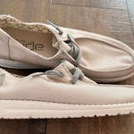 Hey Dude  Women Wendy Sparkle Beige Casual Slip On Loafers‎ Comfort Shoes Size 11 Photo 0