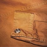 Gap  Shirt Dress Size S Brown Khaki Midi Summer Spice Fall Belted Pockets Rust Photo 7