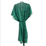 NWOT TROPICAL BEACH COVER UP Green Photo 1
