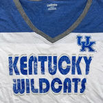 NCAA Brand New Women Kentucky V-Neck Shirt Photo 1