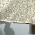 Vintage 1 Park Ave Cream Lace Coquette Union Made Button Down Shirt Size XL Photo 8