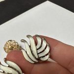 Avon, Crown Trifari Vintage Gold Tone Clip On Earrings Lot Of 2 Signed Photo 3