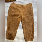 SheIn NWOT  Warm Brown Little Teddy Sherpa
Jogger Set - Mocha Photo 3