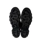 Gucci Trip Sylvie Lug Sole Leather Combat Chelsea Boots Black Size 41 Photo 7