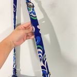Vera Bradley Blue Mediterranean Paisley Crossbody Bag 9.5 x 10 Photo 5