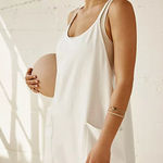 Free People FP Movement Hot Shot Romper Size Small White Sleeveless Photo 0