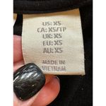 C&C California  Dress Womens Extra Small Black Short Sleeve Scoop Neck‎ Tee Maxi Photo 9