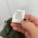 Reformation Juliette Hogan Size 8 Green Linen Cropped Wide Leg Pants Photo 7