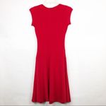 Vintage Mariposa Dress Womens S Y2K Midi Stretch Party Cocktail Wedding Guest Red Photo 1