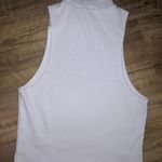 Forever 21 - Ribbed baby blue, Embroidered Dragon Halter Crop top Photo 3