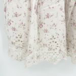 Rachel Ashwell Womens Shabby Chic Ditsy Floral Cottagecore Eyelet Lace Dress L Photo 8