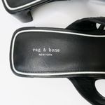 Rag and Bone Women’s Colt Mid-Heel Sandals Black - Size 38 / US 8 Photo 6