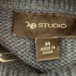 AB Studio  WOMEN SWEATER TEAL SIZE Medium  Cozy Holiday Photo 6