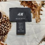 H&M men’s seashell pattern button down short sleeve shirt Photo 8