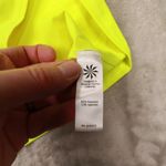 Athleta  Women's Neon Yellow Exhilaration Tank‎ Racerback size Small style 438583 Photo 4