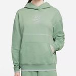 Nike Women’s “Dusty Green” Seasonal Classics Oversized Washed Hoodie Size S Photo 0