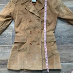 BB Dakota Vintage Double Breasted Leather Blazer S Photo 7