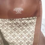 Tory Burch Adeline Leather Riding Boots Brown Gold Emblem Zip 5M NEW Photo 8