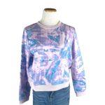 BP Happiness Nordstrom Tie Dye Short Sweatshirt L Photo 1