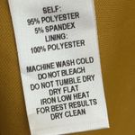 Lulus Blossom Golden Yellow Floral Jacquard Shift Dress Lightweight Satin Sz S Photo 7