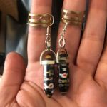 Boutique Black Onyx Flower Earrings Photo 0