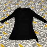 White House | Black Market  Black Flowy Cardigan EUC Size S Photo 6